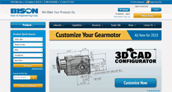 Desktop Screenshot of bisongear.com